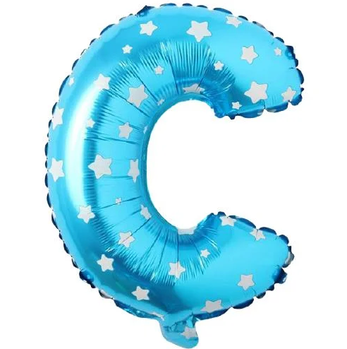 Folyo Balon Mavi C 16 İnç 36 Cm